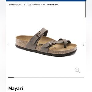 Birkenstock Mayari size 38 Mocha